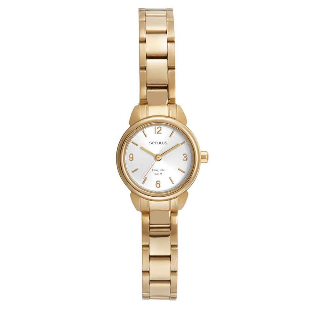 Relógio Seculus Feminino Analógico 44135LPSVDA1 D F CINZA